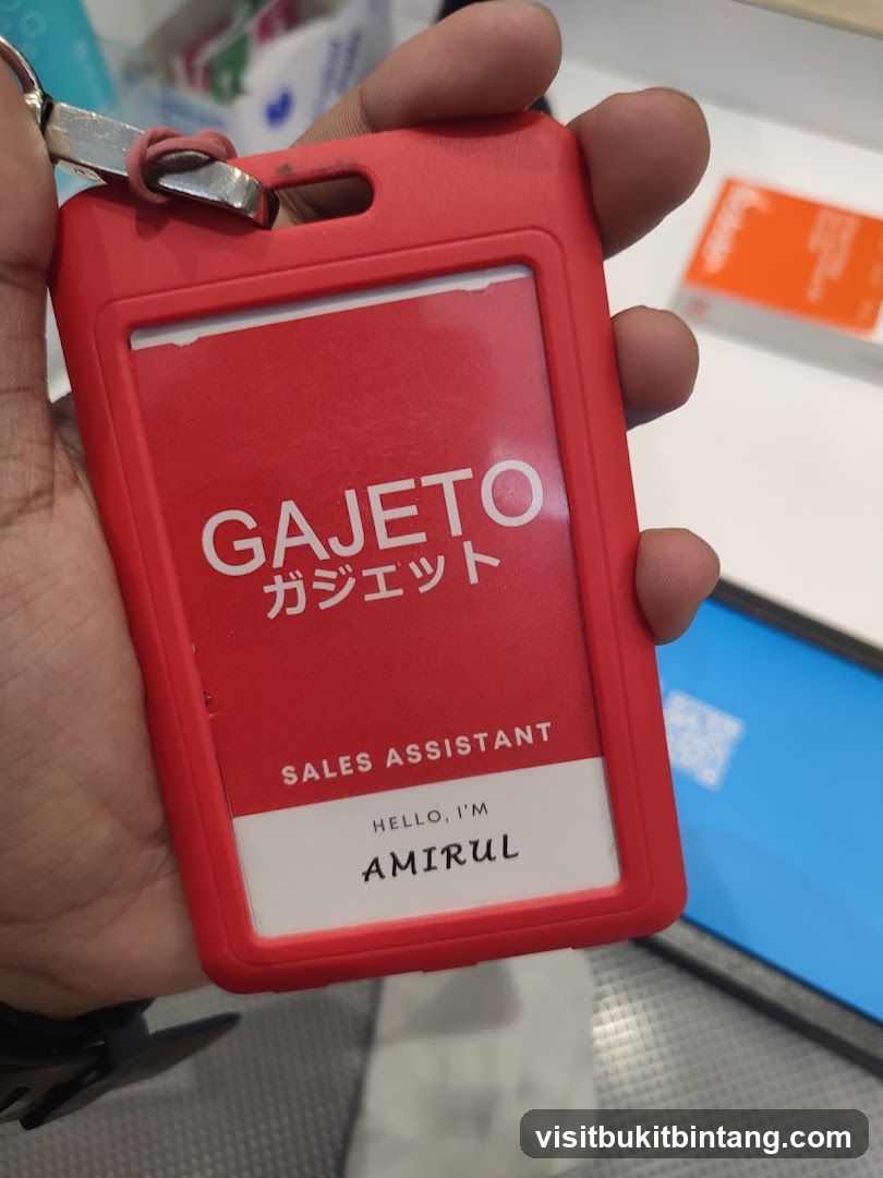 Sales Assistant ID Card