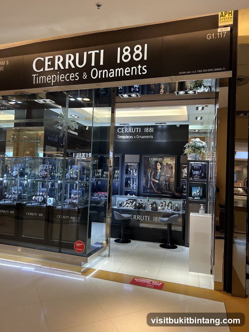 Cerruti 1881 @ Sunway Pyramid