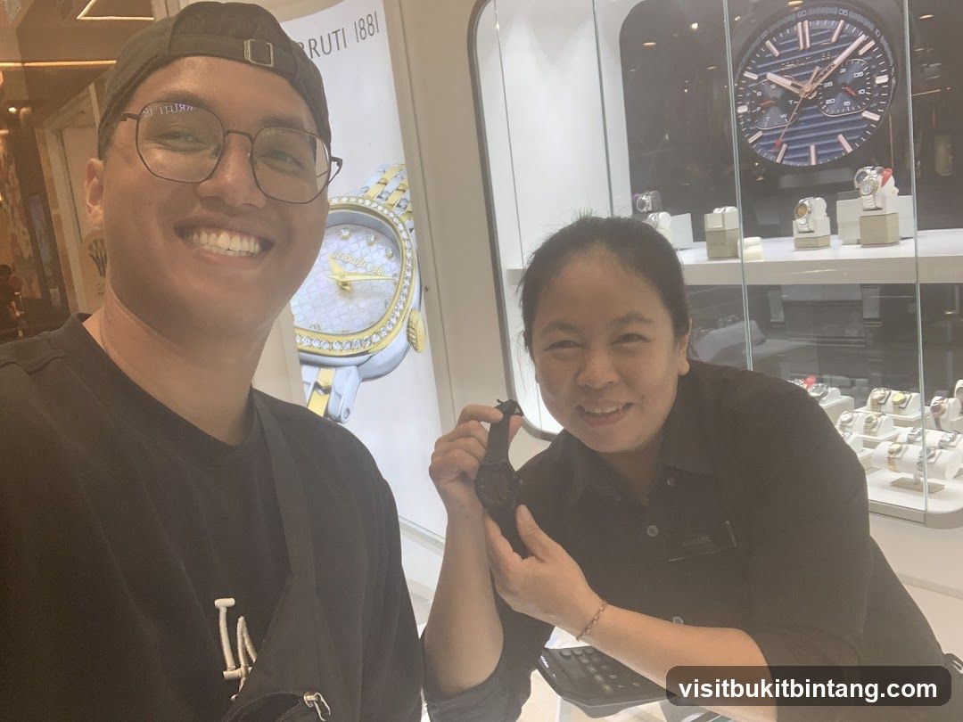 People in a Watch Store