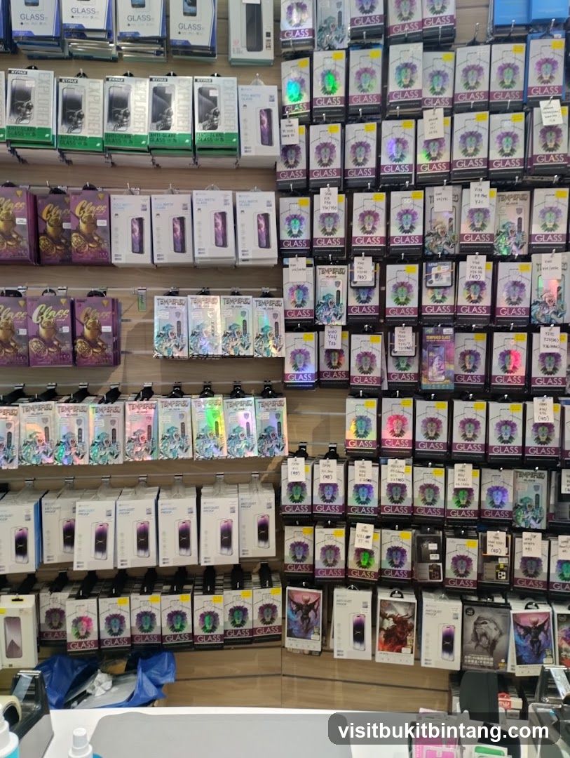 Phone Accessories Display