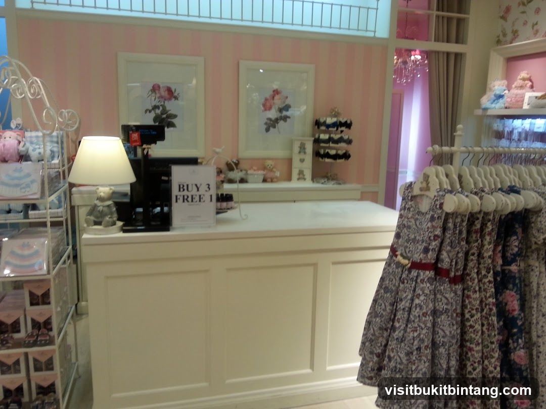 Children's Clothing Store Counter