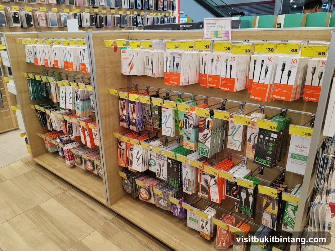 Electronics Accessories Display