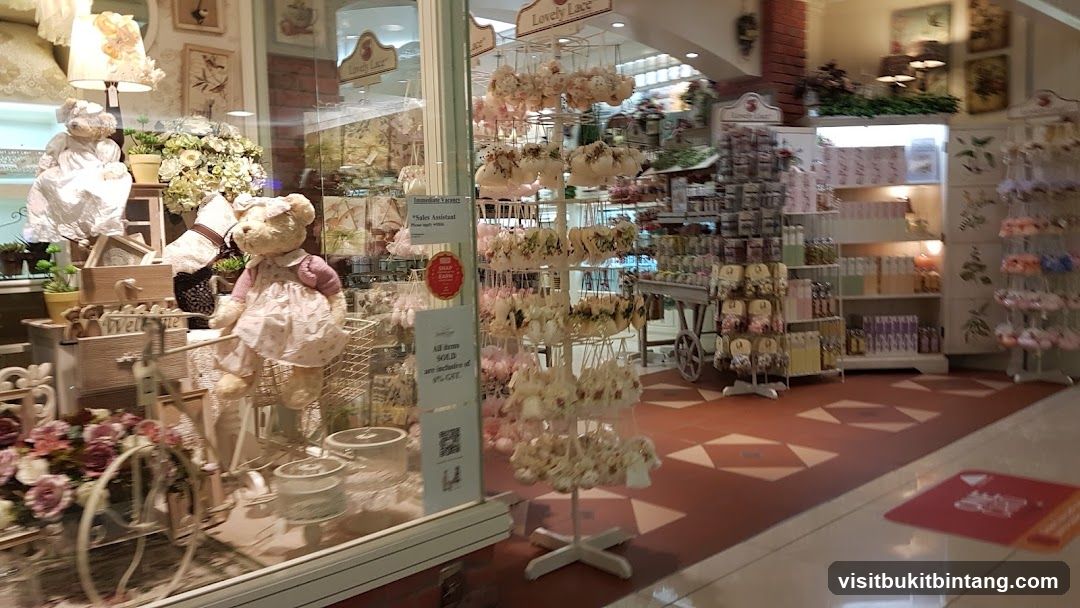 Store Interior with Decorative Items