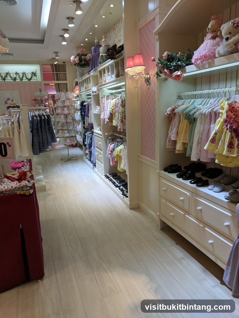 Children's Clothing Store Interior