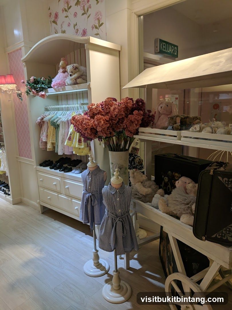 Children's Clothing Store Display