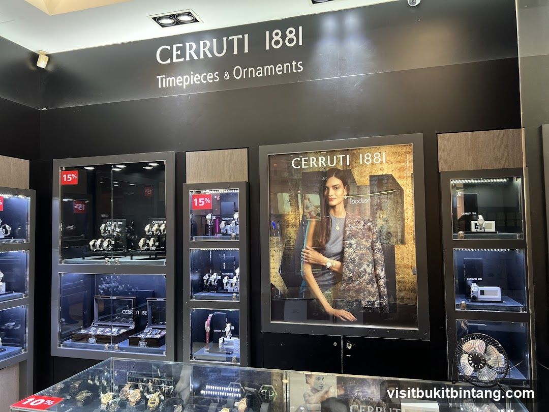 Cerruti 1881 Store Display