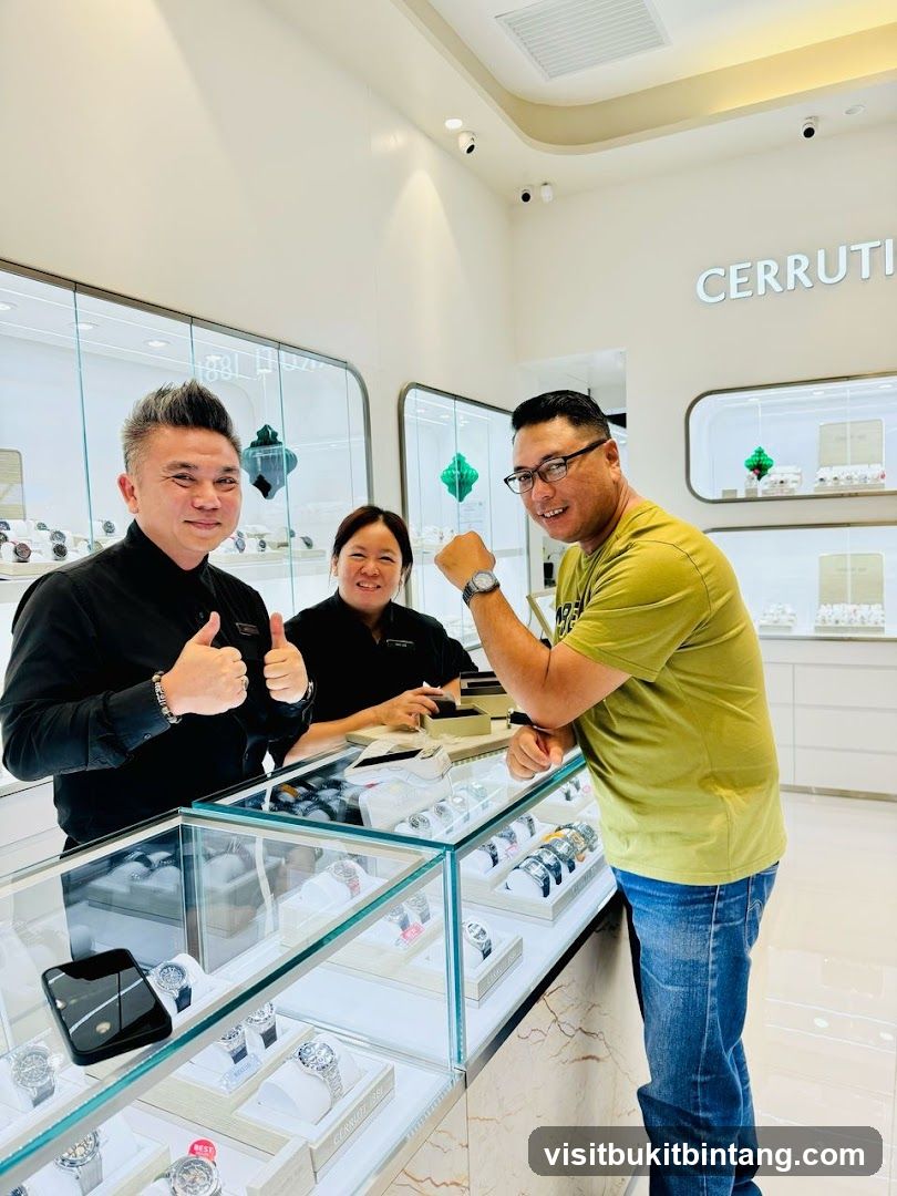 Watch Store Interior