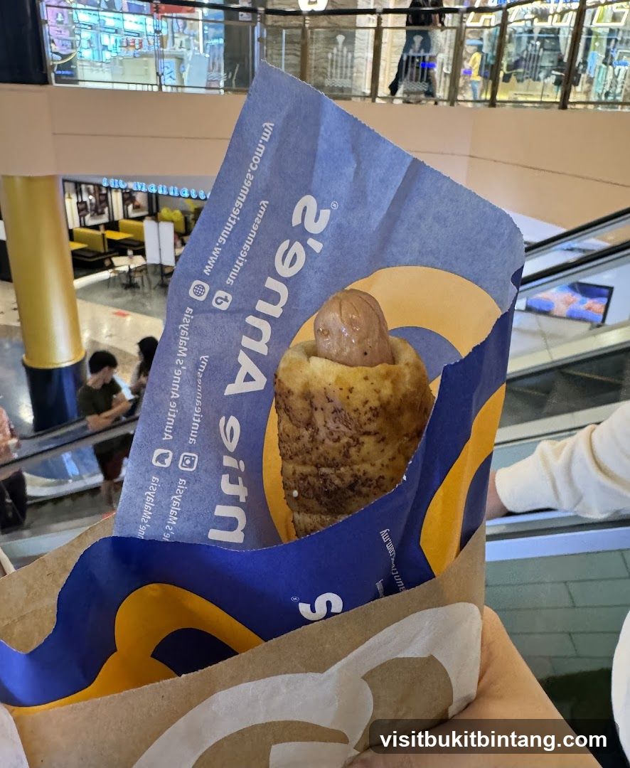 Sausage in a Pastry Cone