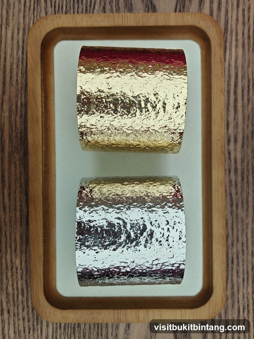 Gold and Silver Napkin Rings