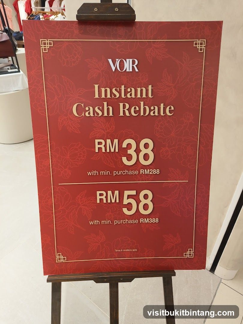 Instant Cash Rebate Sign