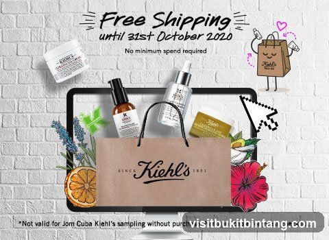 Kiehl's Free Shipping Promotion