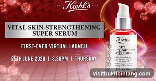 Kiehl's Vital Skin-Strengthening Super Serum Virtual Launch