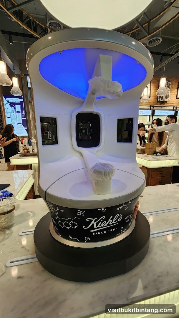 Kiehl's Skin Analysis Machine