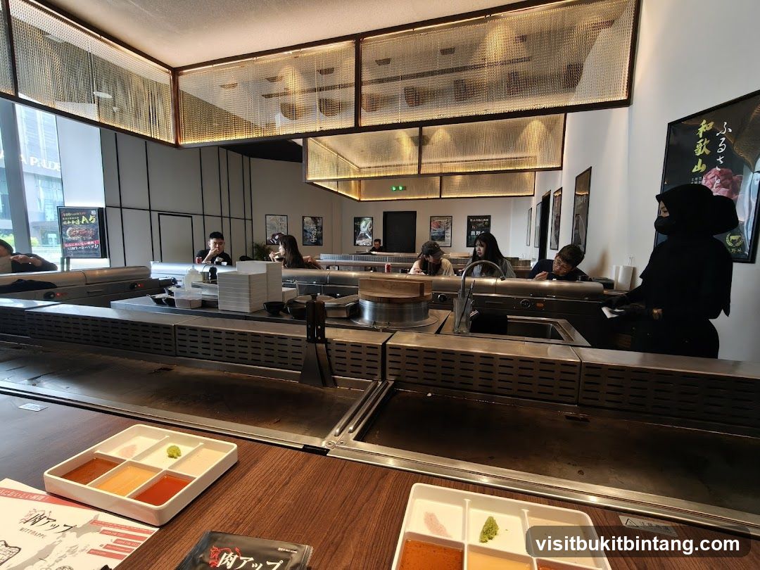 Teppanyaki Restaurant Interior