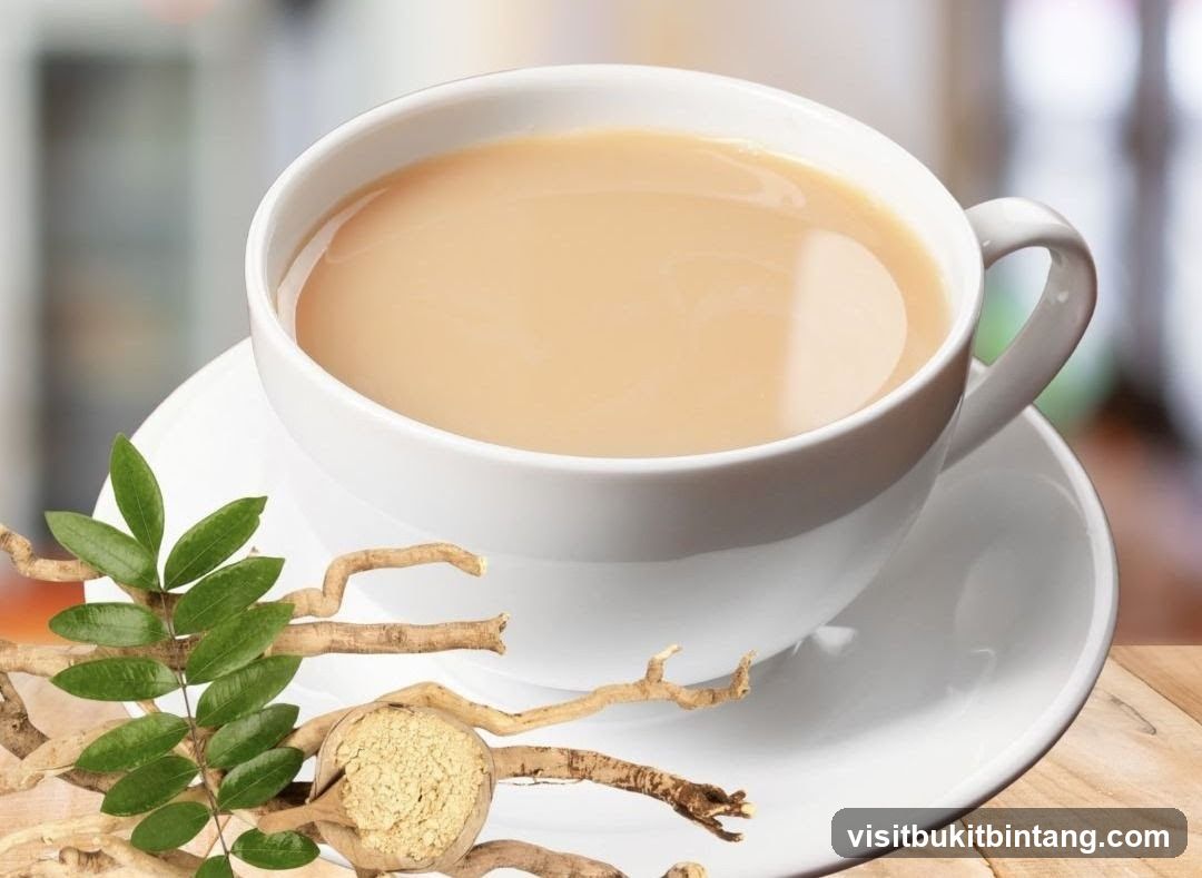 Herbal Tea with Ashwagandha Roots