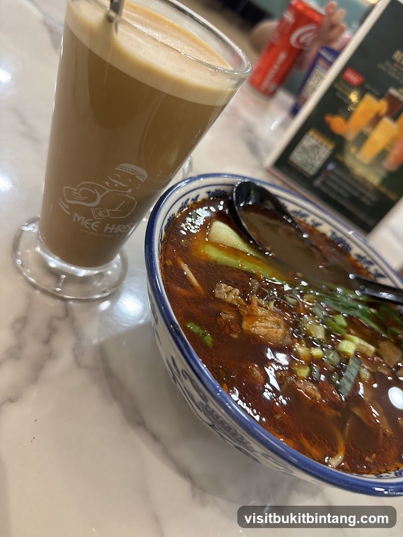 Noodle Soup and Coffee