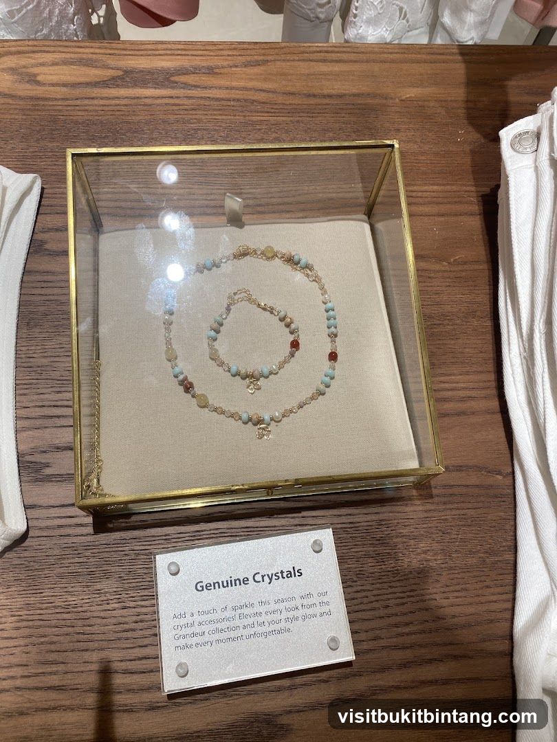 Genuine Crystals Display