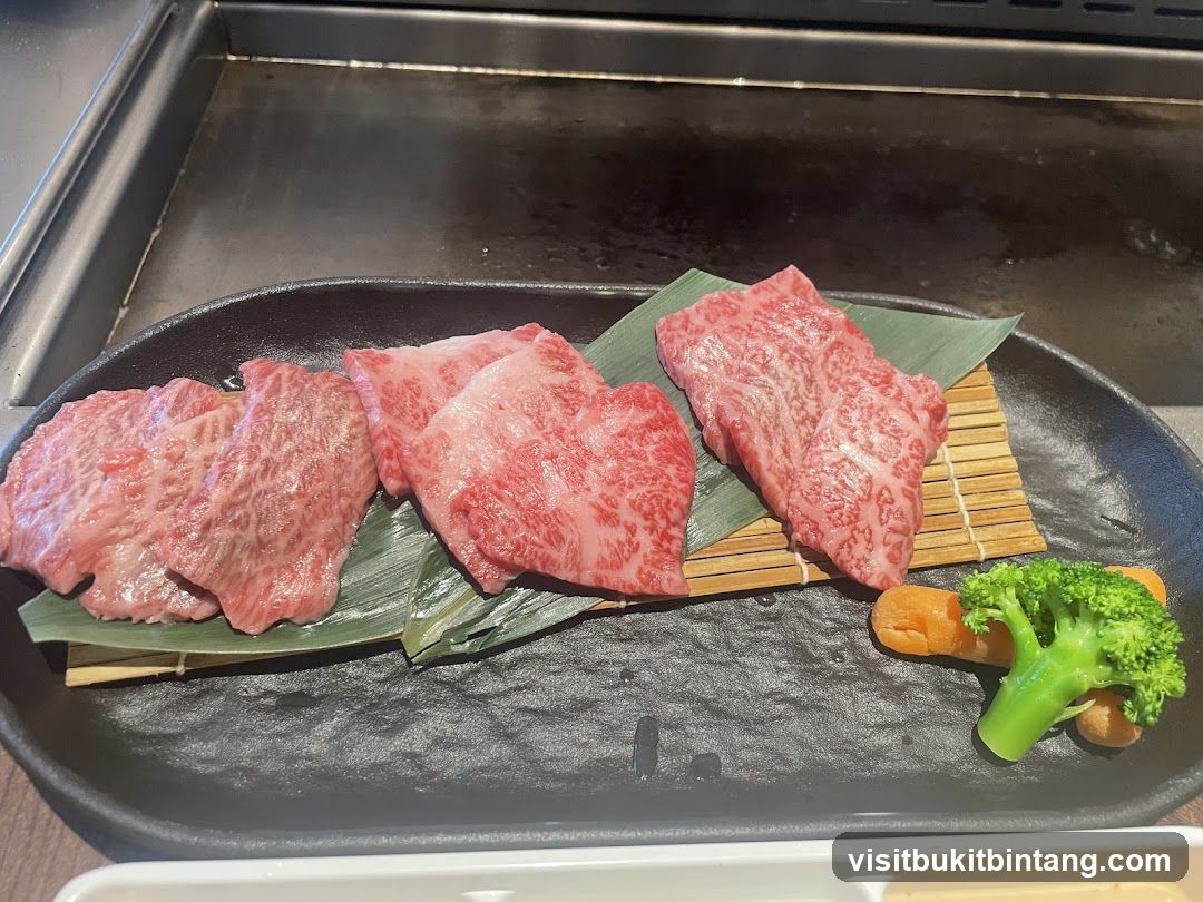 Raw Slices of Meat with Vegetables