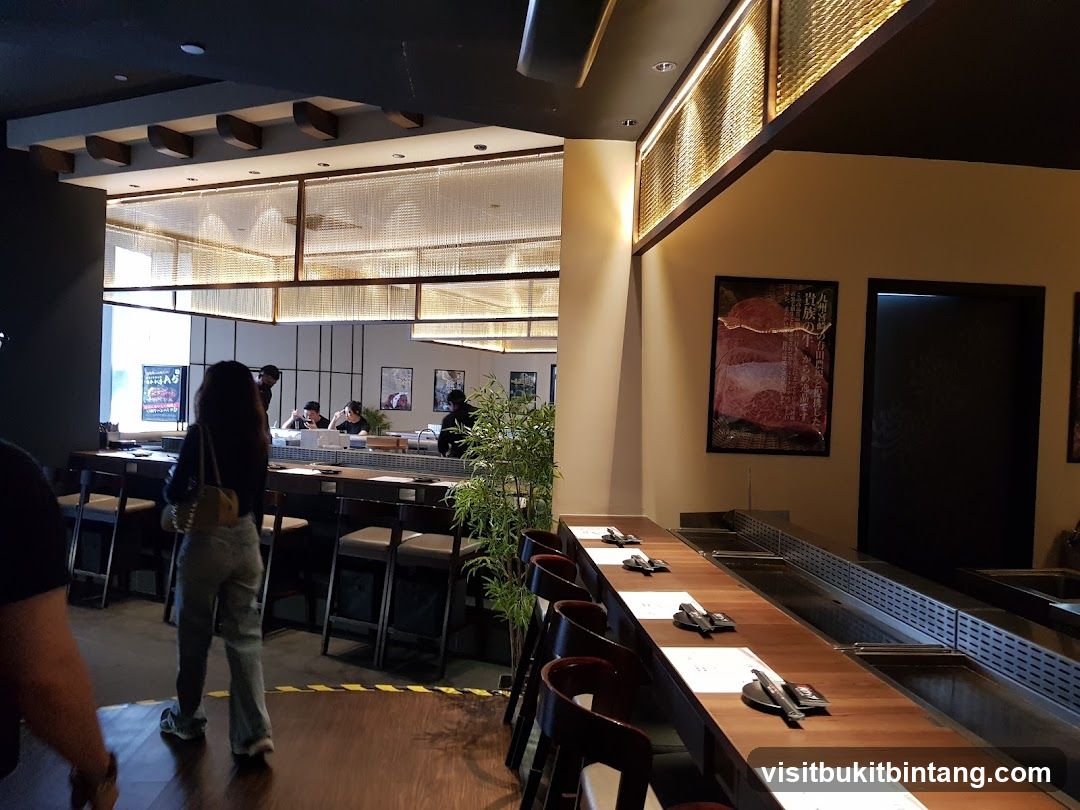 Restaurant Interior with Counter Seating