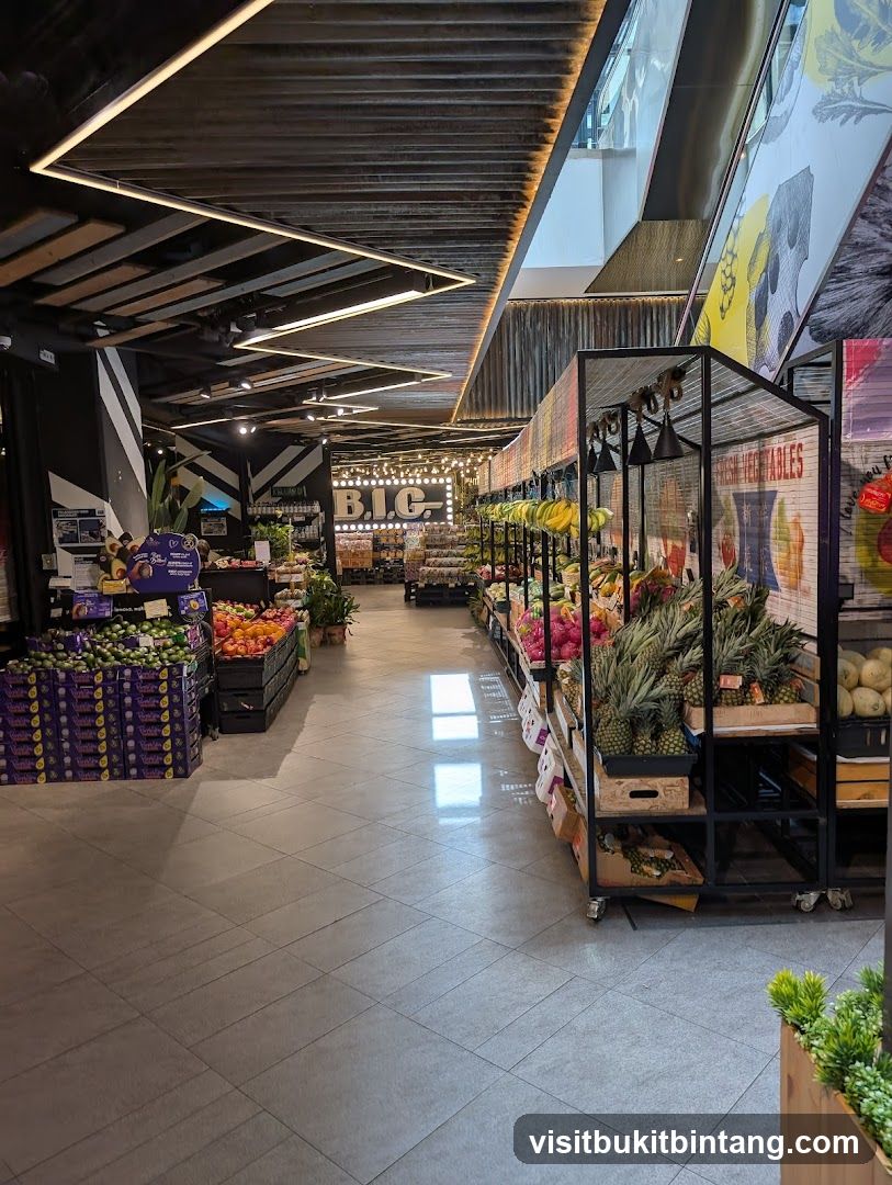 Supermarket Produce Aisle
