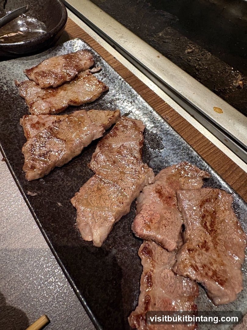 Grilled Beef Slices