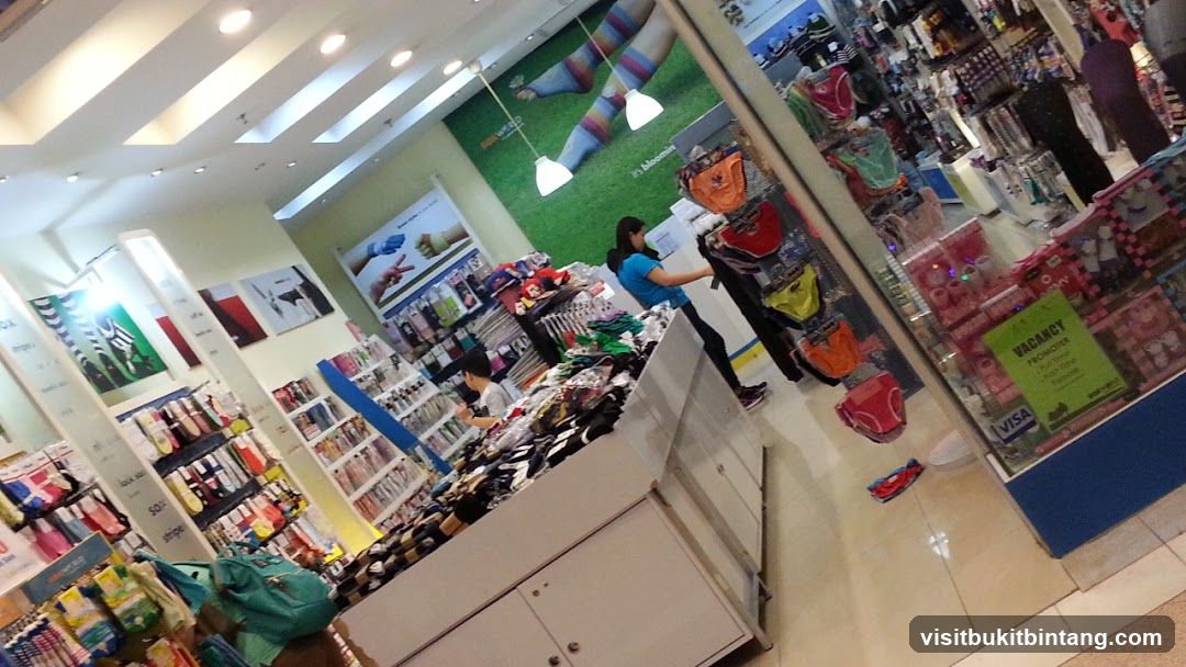 Retail store interior with apparel