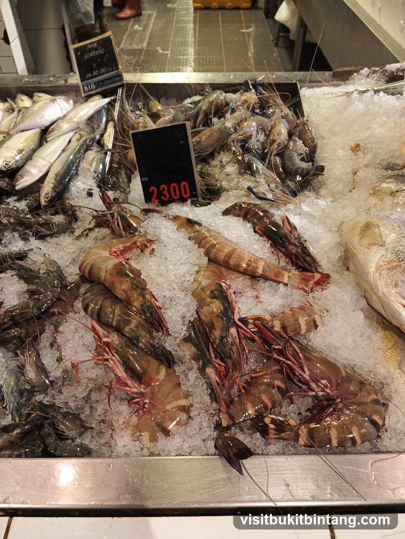 Fresh Seafood Display