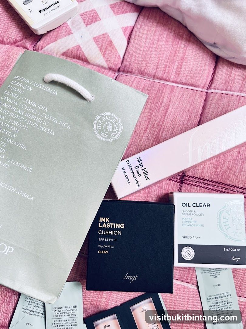 The Face Shop and fmgt Cosmetics