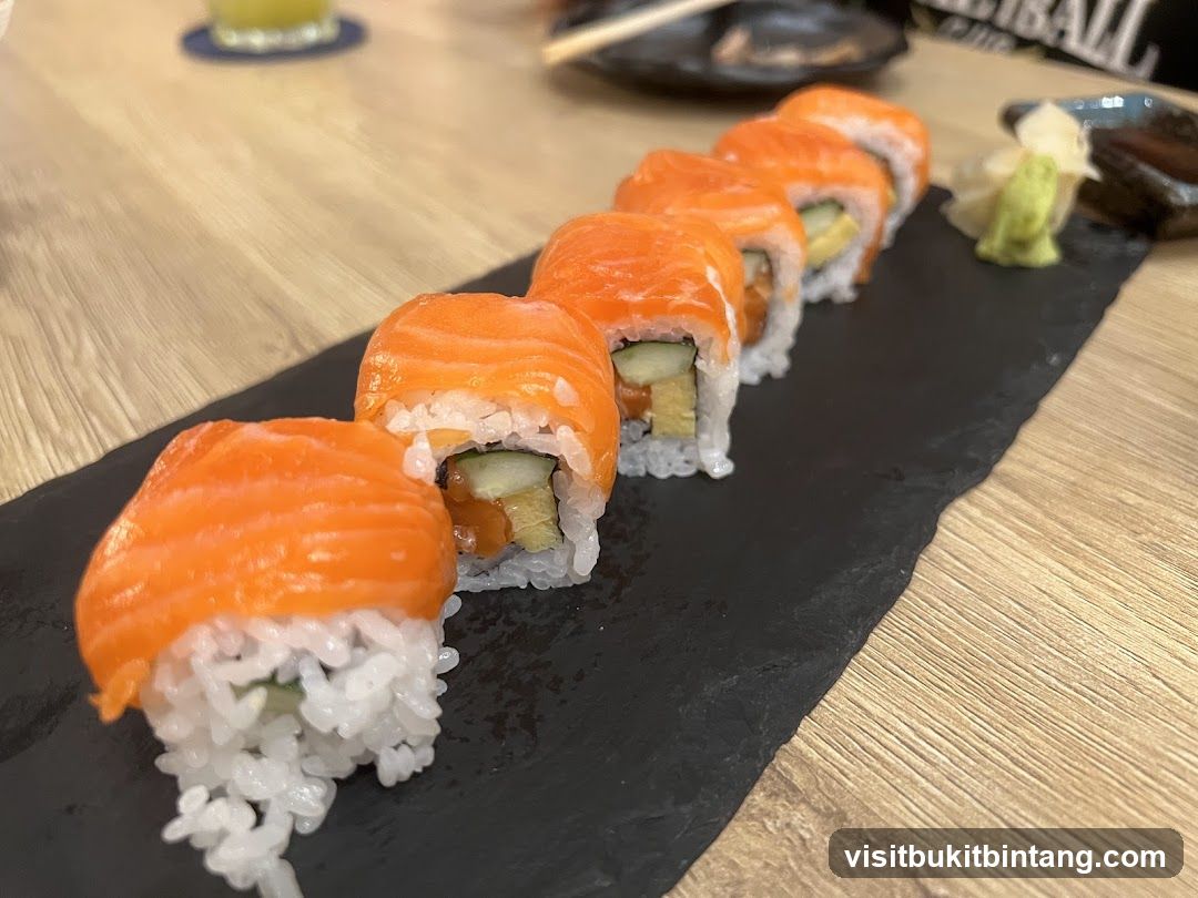 Salmon Sushi Rolls