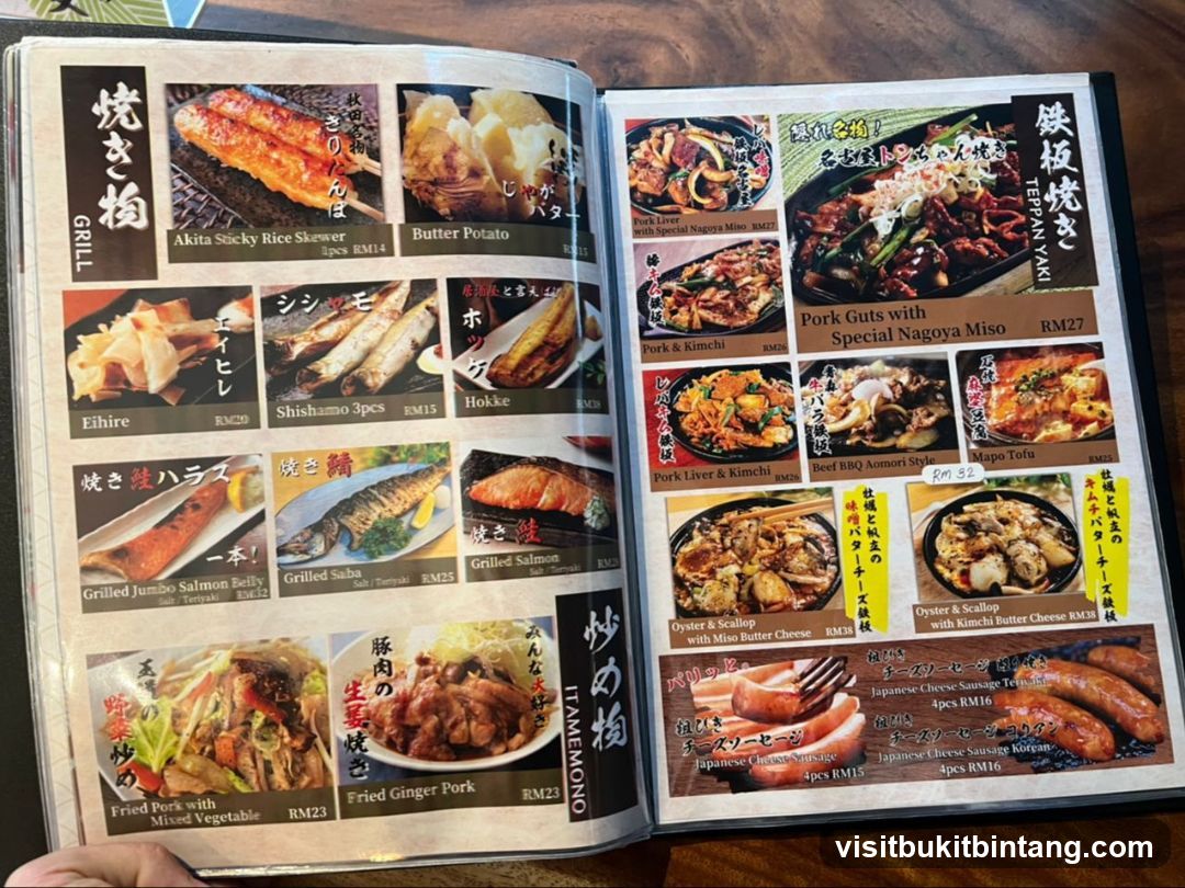 Grill, Teppan Yaki, Itamemono