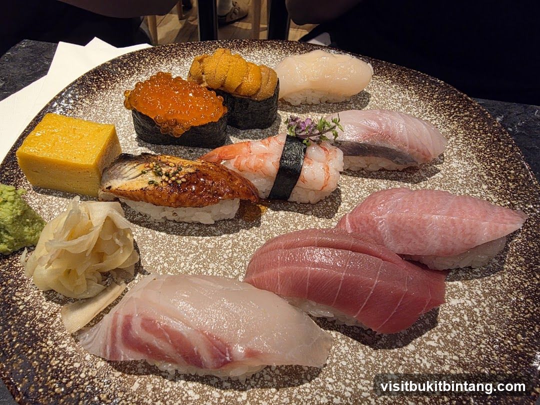 Assortment of Sushi