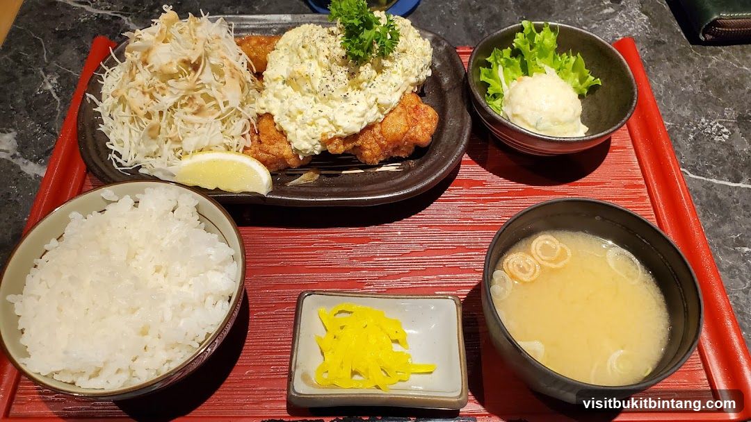 Japanese Fried Chicken Set Meal