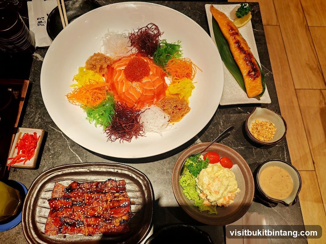 Assortment of Japanese Dishes
