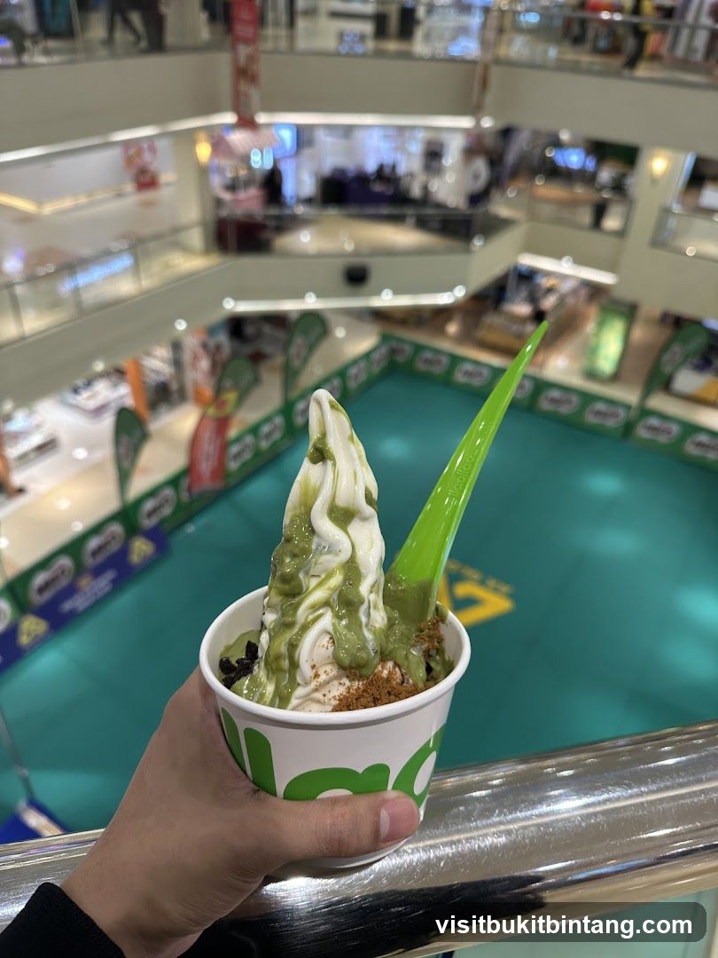 Matcha Soft Serve Ice Cream