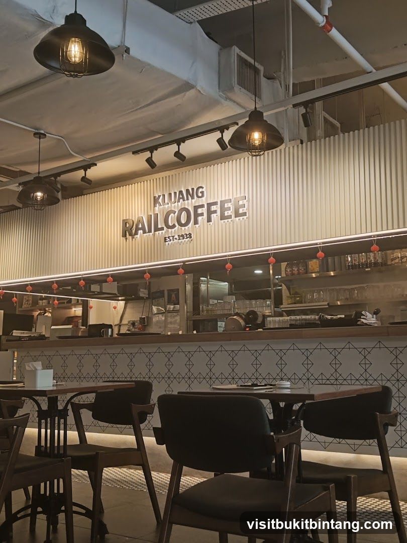 Interior of a coffee shop