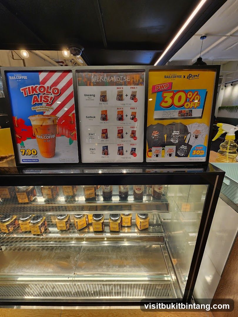 Coffee Shop Merchandise and Promotions