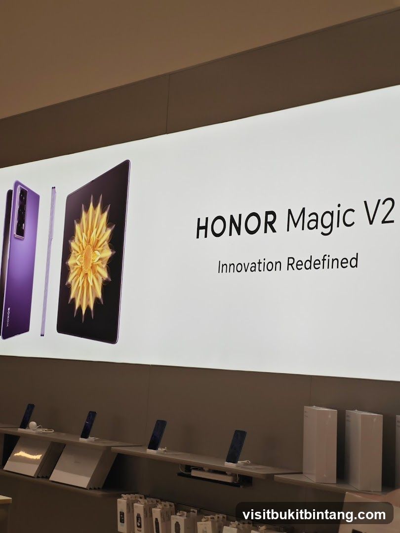 HONOR Magic V2 display