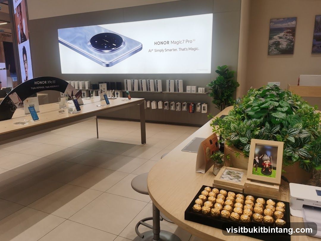Honor Store Display