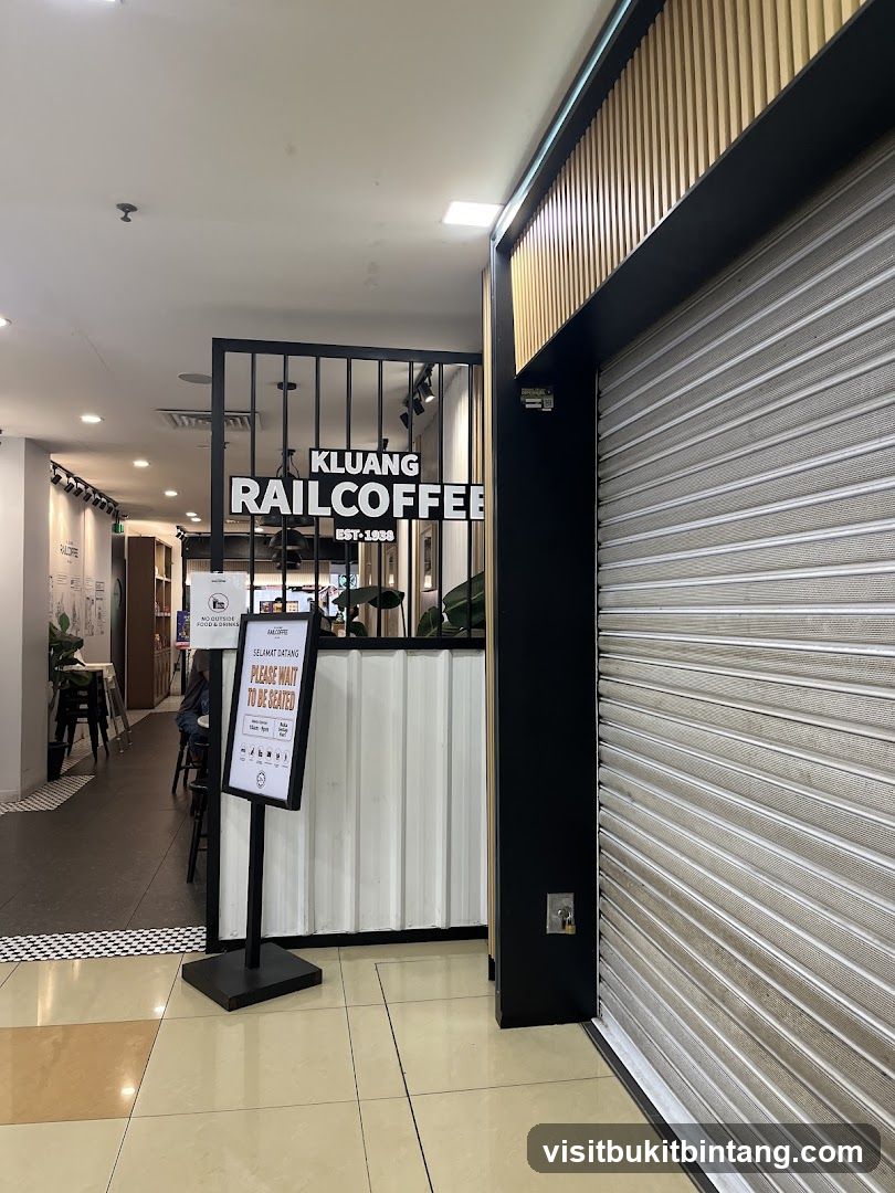 Kluang Rail Coffee - Plaza Shah Alam