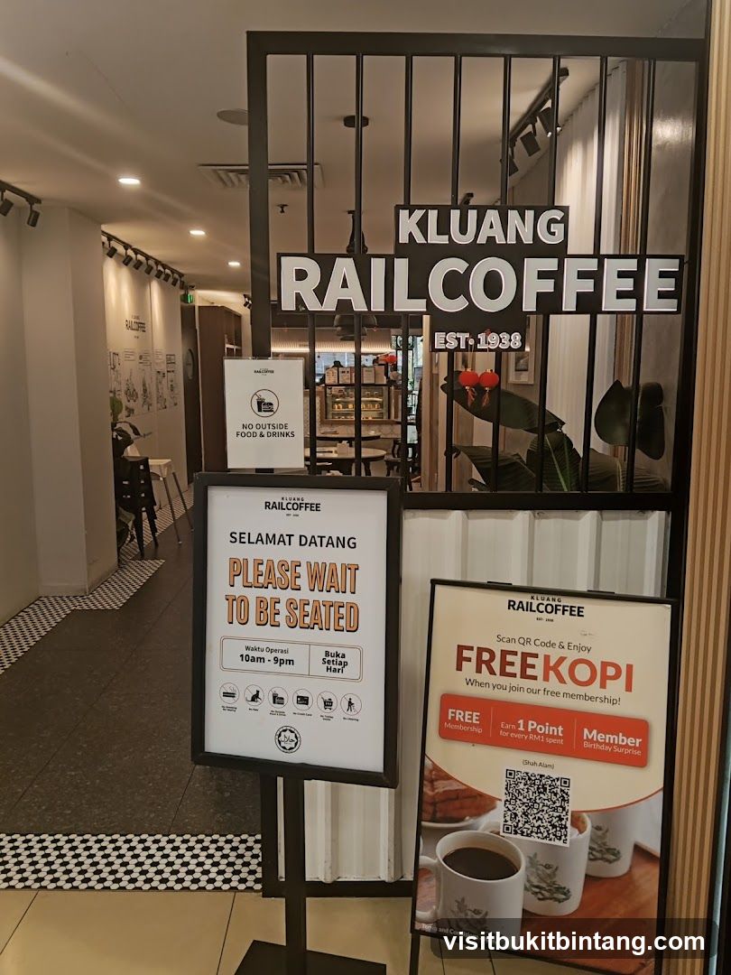 Kluang Rail Coffee - Plaza Shah Alam