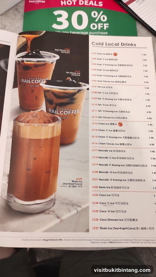 Cold Local Drinks