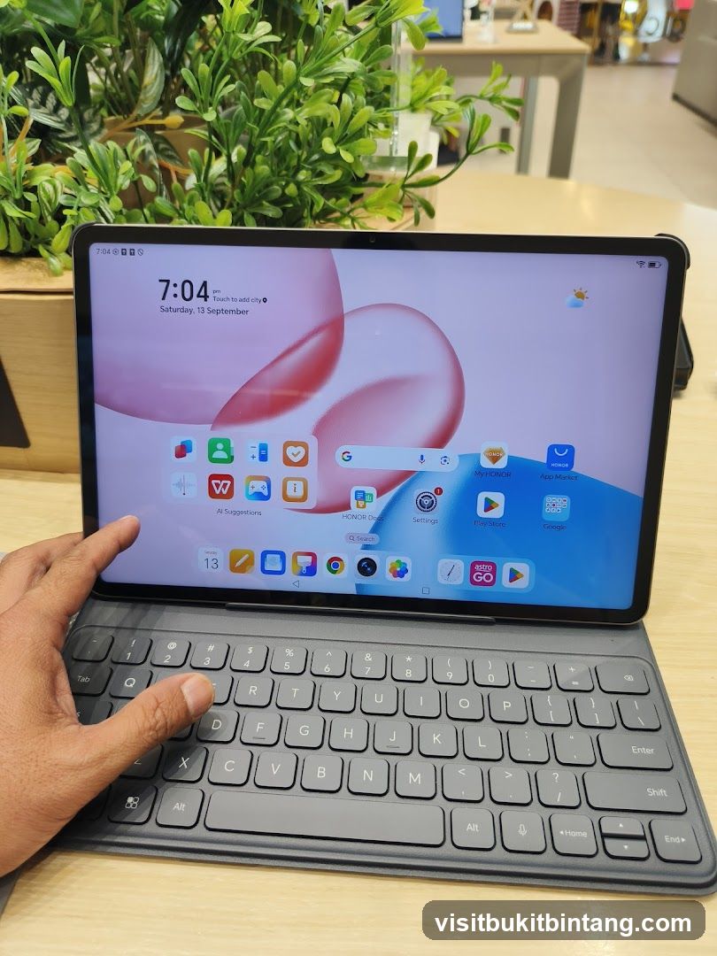 Tablet with Keyboard