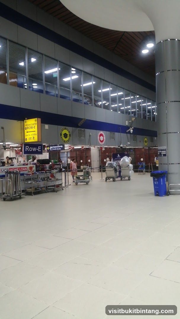 Airport Check-in Area