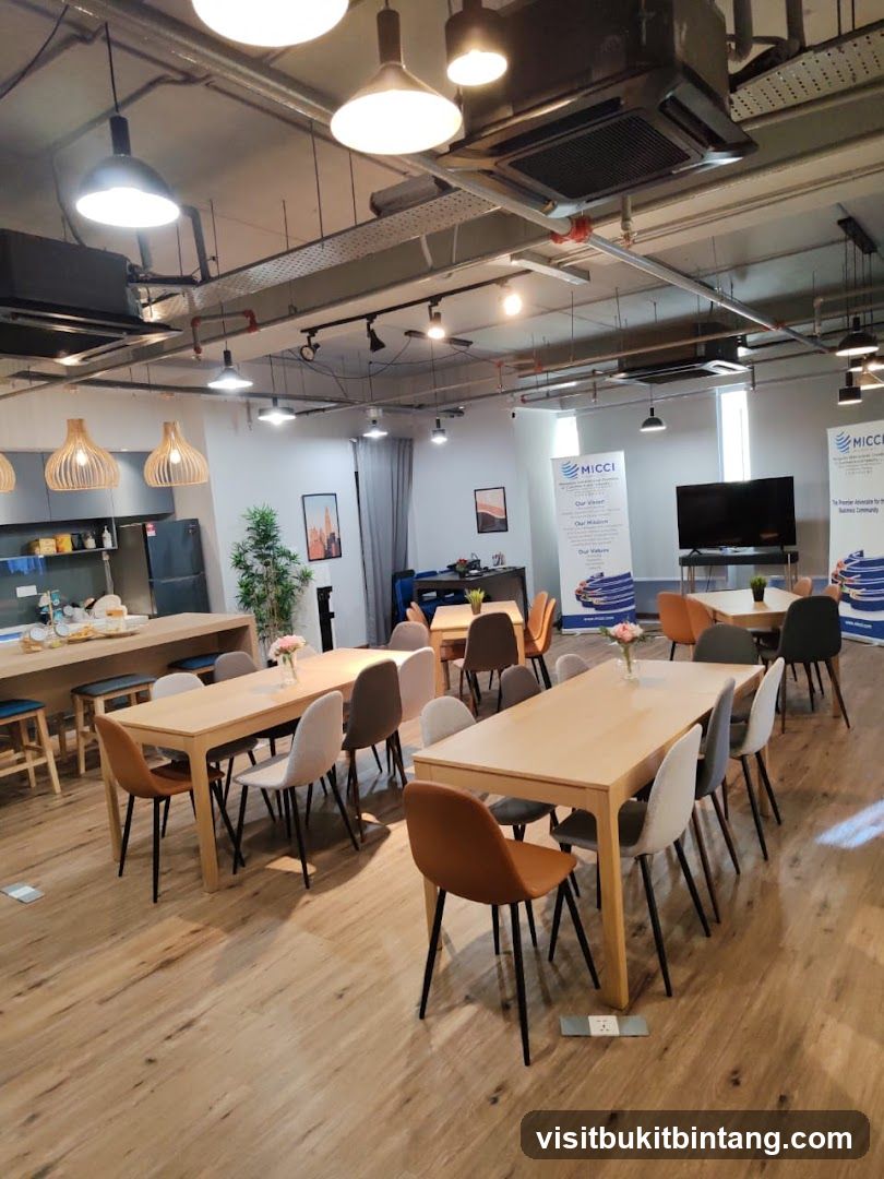 Modern Office Break Room