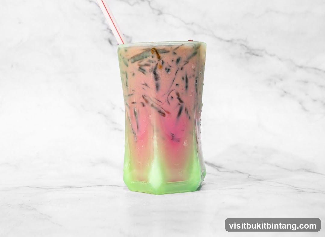 Iced Drink with Jelly