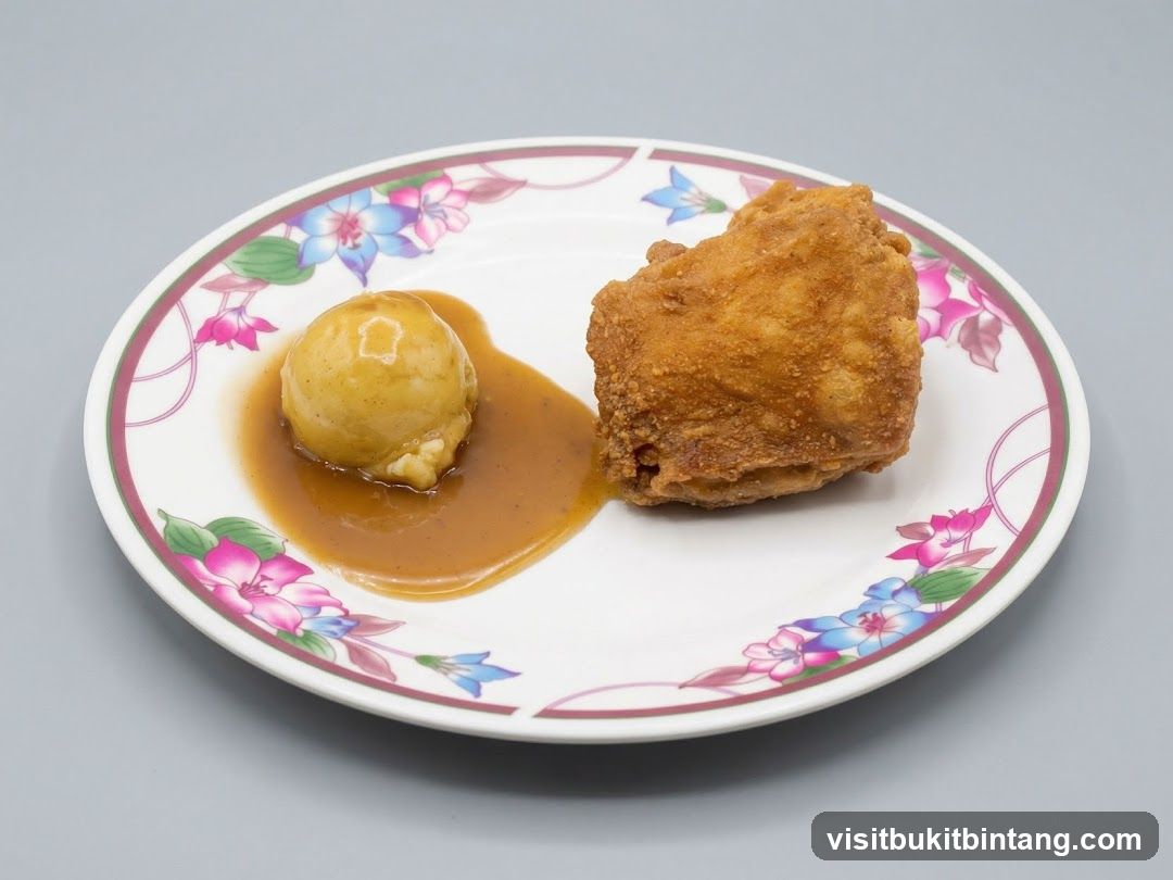 Fried Chicken and Mashed Potatoes