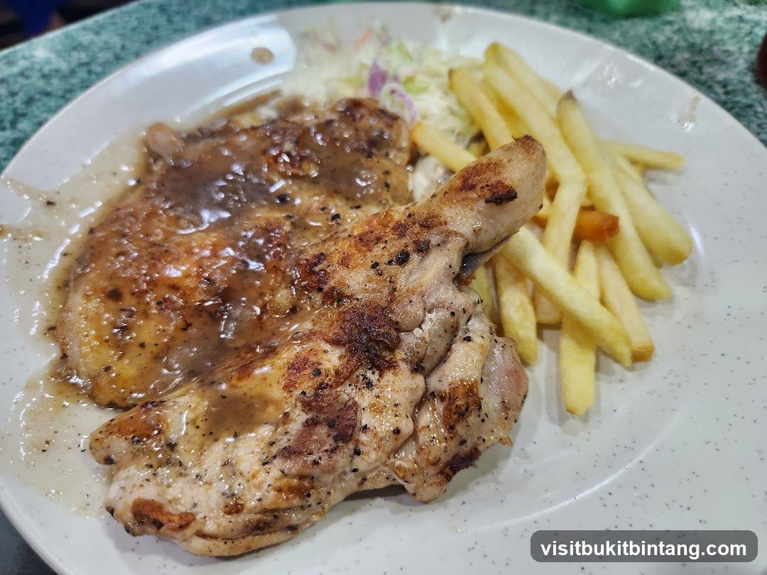 Chicken Steak with Fries