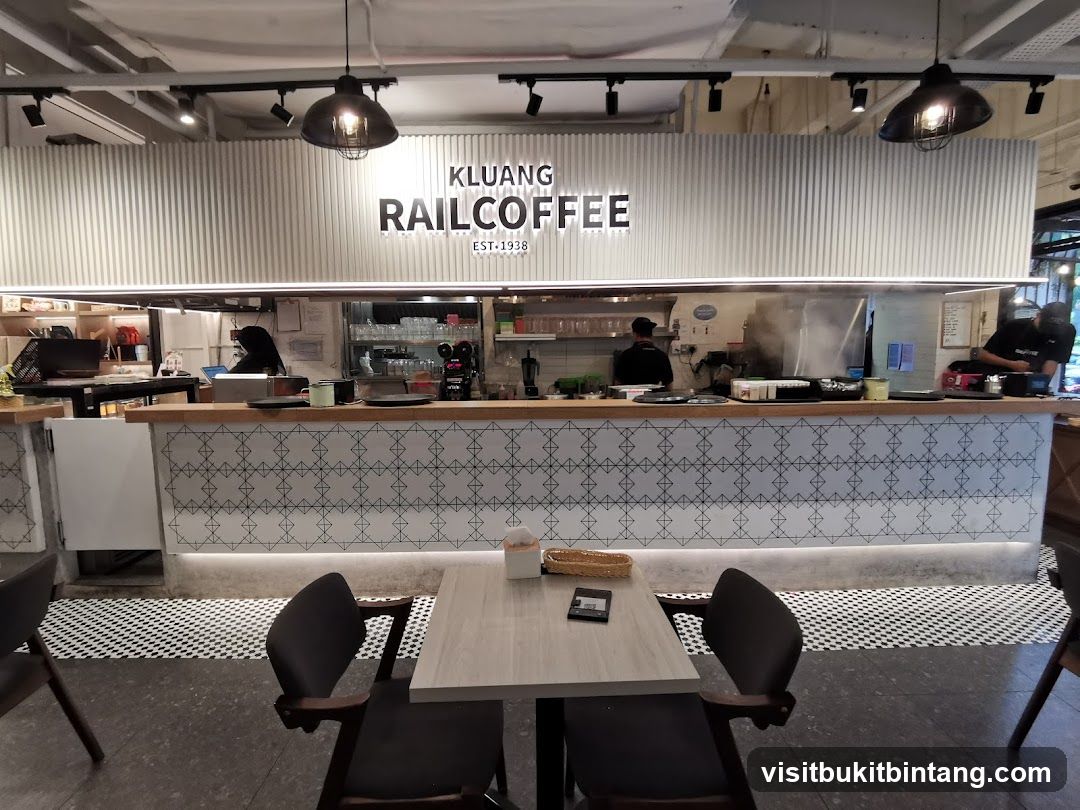 Kluang Railcoffee Interior