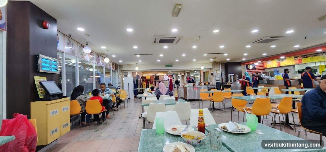 Busy Food Court