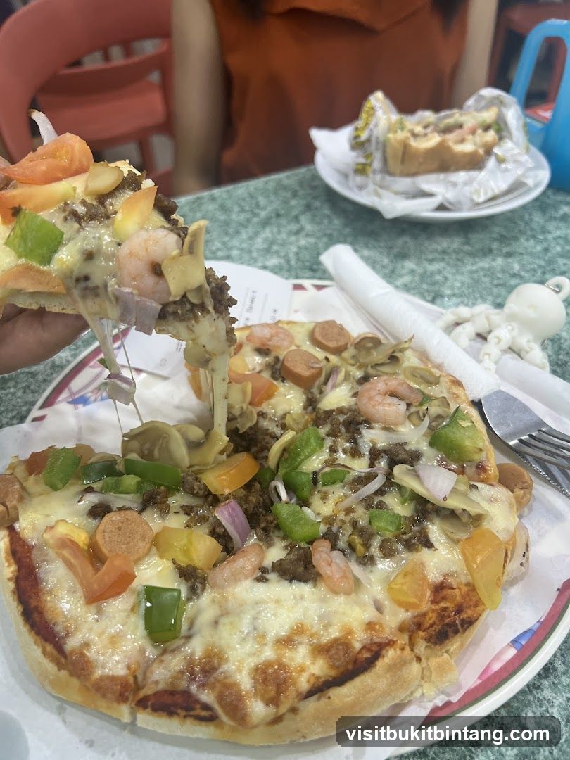 Pizza and Sandwich
